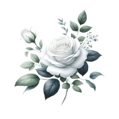 White Rose PNG