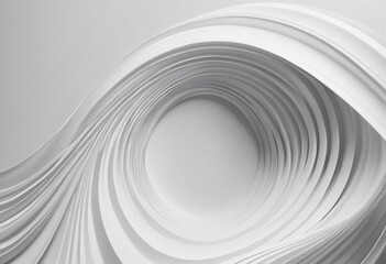 Abstract curved lines and shapes White Guardian Background