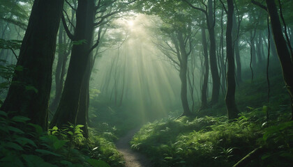 Journeying Through the Enigmatic Green Forest