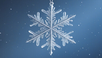 Fototapeta na wymiar Winter's Snowflakes