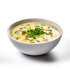 Vegetables cream soup