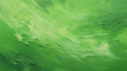 Fototapeta na wymiar Oil paint texture, abstract green background