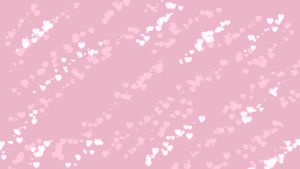Simple minimal backdrop of heart shape with copy space. Valentines day concept background