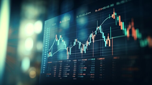 Financial accounting of profit summary graphs analysis. The business plan at the meeting and analyze financial numbers to view the performance of the company in stock market exchange.