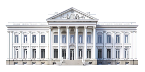 Government Building Isolated