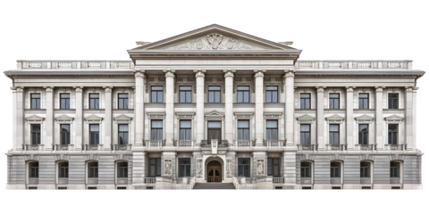 Government Building Isolated