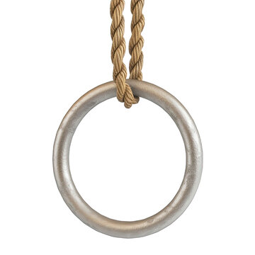 Gymnastics Rings Isolated