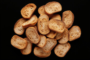 Breakfast with toasted bread, toast bakery toast bread