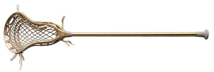 lacrose wooden stick Isolated