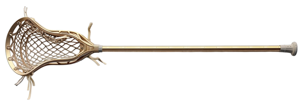 lacrose wooden stick Isolated