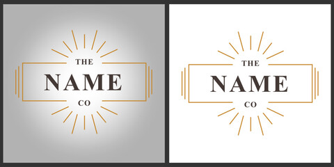 Modern Luxury: Crafting a Striking Logo for Your Contemporary Brand.