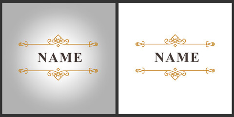 Shine Bright: Elevating Your Brand Identity with an ORNAMENT Logo.