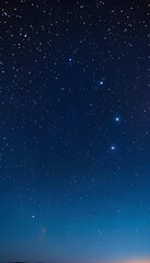 Fototapeta na wymiar Stars, Night Sky, Astronomy, Celestial, Space, Universe, Galaxy, Constellation, Starry, Cosmic, Sky, Nighttime, Stellar, Astronomical, Natural, AI Generated