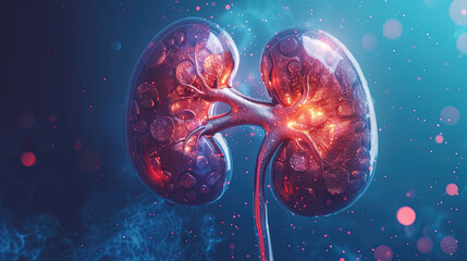 illustration of kidney