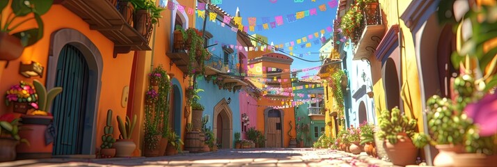 Cinco de Mayo concept for Mexican American holiday