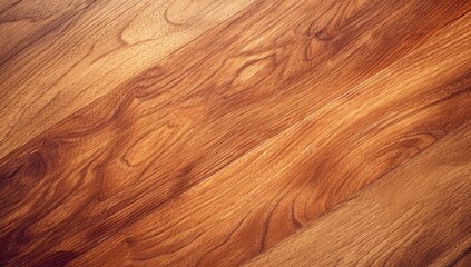 Obraz premium Top view of polished hardwood maple basketball court floor