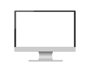 computer display, computer screen, monitor screen on transparent background, computer screen png
