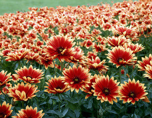 A background of dark orange colors, top view.