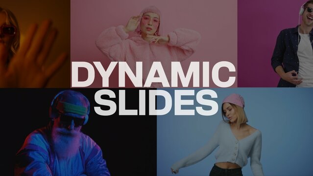 Dynamic Slideshow Opener - Engaging Dynamic Transitions and Captivating Video Portfolio