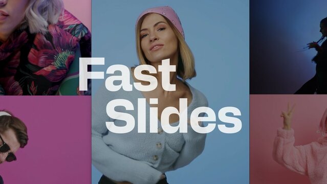 Fast Slideshow Opener - Speedy, High-Energy Intro with Sleek Transitions
