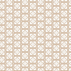abstract seamless repeatable brown rectangle pattern art.