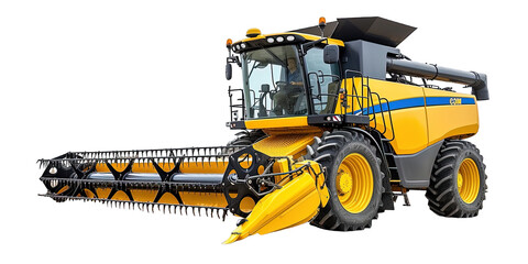 Combine harvester Isolated