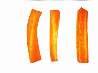 carrot isolated on white background