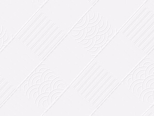 embossed image of lines on a white paper