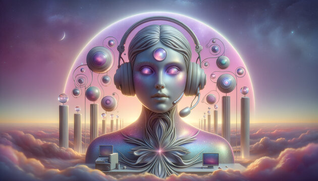 Surreal Support: Embracing Tranquility in Customer Care - Powered by Adobe