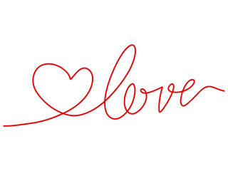 Valentines Heart Line Art Background
