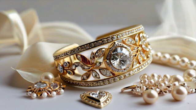 box with jewelry HD 8K wallpaper Stock Photographic Image