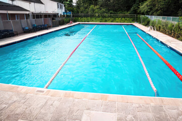swimming pool in hotel