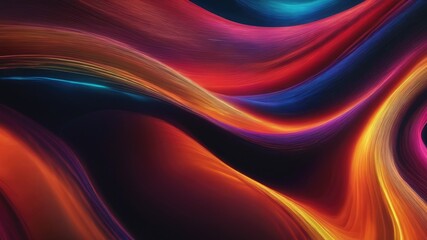Abstract background with glowing lines, Abstract colorful background with lines, Colorful wavy lines wallpaper, Abstract wave lines background,