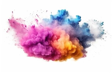 Celebrating Holi's Vibrant Traditions. A Celebration of Vibrant Colors, Joyful Dance, Traditional Music, and Community Unity, Bringing Renewal, Happiness, and Love in a Festival of Life and Laughter.