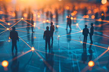 Individuals connected to the internet