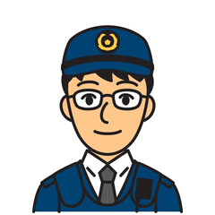警察官の男性
