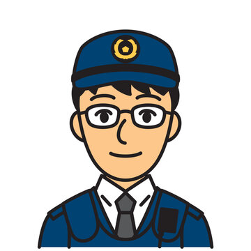 recommend clip art: 警察官の男性
                    