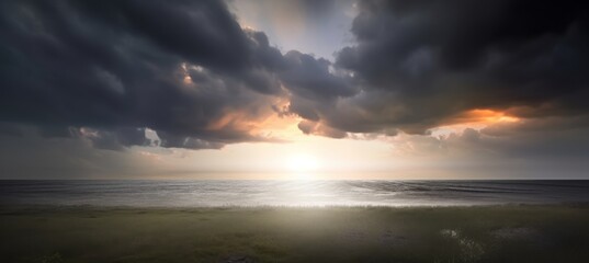 Obraz premium Beautiful river landscape Composition of nature.