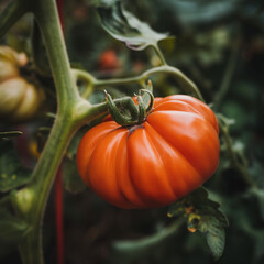 tomato on the vine