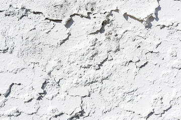 Obraz premium Texture of a white wall