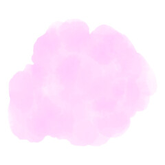 Pink abstract watercolor brush background.