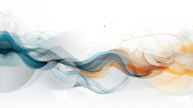 abstract vibrant wave background