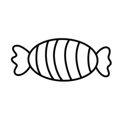 Sweet candy Line icon.