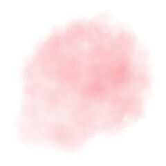 Fototapeta premium Pink abstract watercolor brush background.