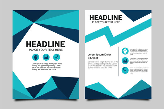 Abstract cover design template. Can be used for flyer, cover, booklet or magazine
