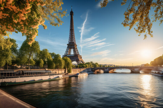 Torre Eiffel en primavera