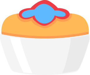 food illustration images, delicious sweet steamed cakes