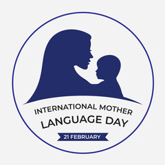 International Mother Language Day creative design for poster, banner vector Flyer, illustration, 3D