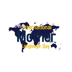 International Mother Language Day creative design for poster, banner vector Flyer, illustration, 3D
