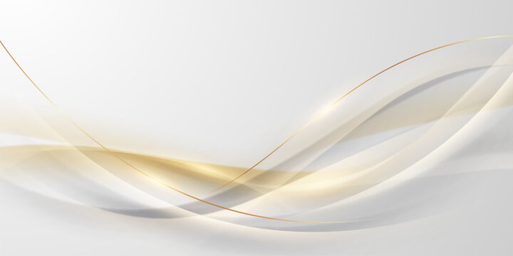 white background design With luxurious effect elements Vector illustration